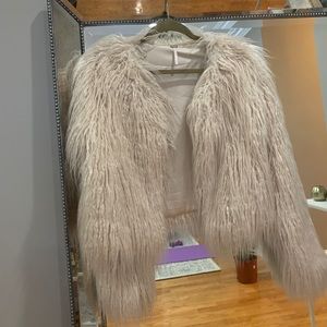 Free People Harmony Faux Fur Jacket